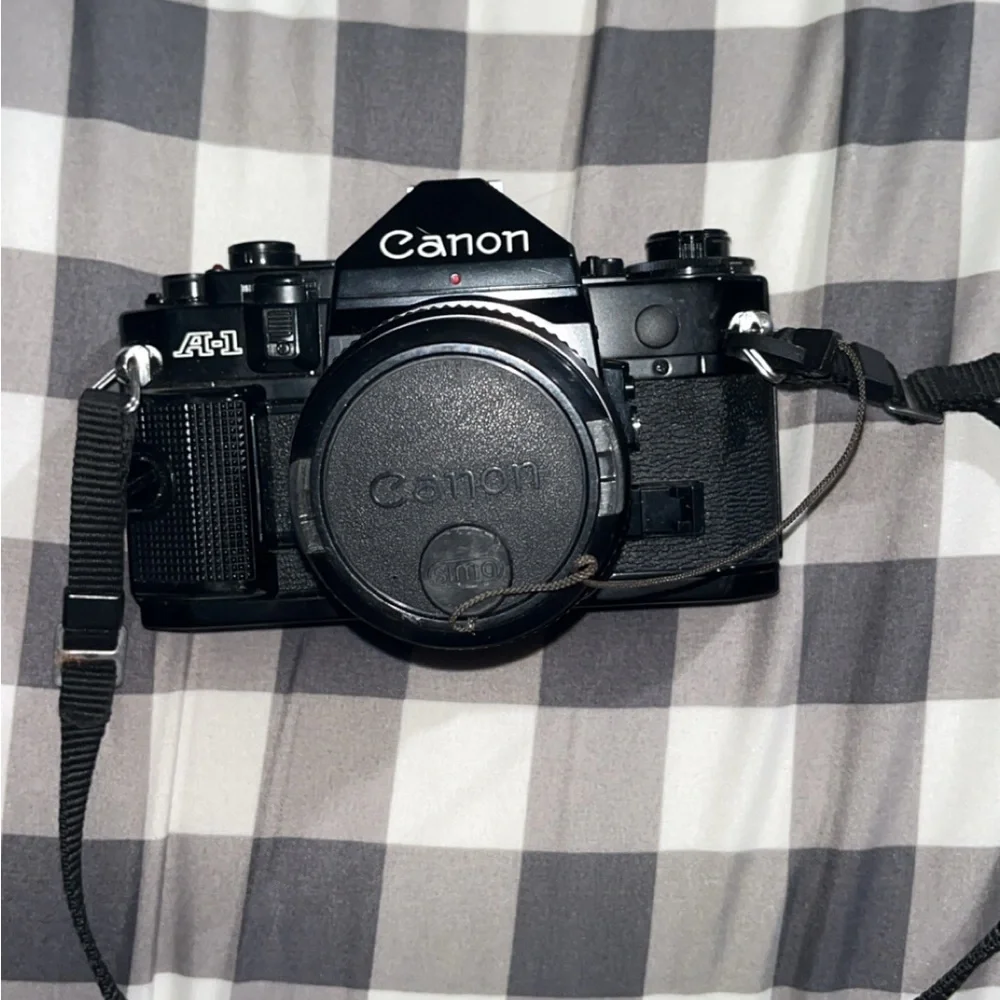 Canon A-1 Black Film Camera